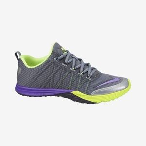 Nike Lunar Cross Element Grey/Purple Size 7.5